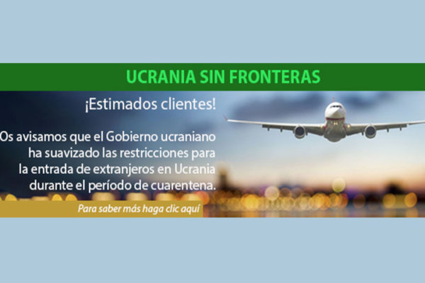 Instrucciones para entrar a Ucrania